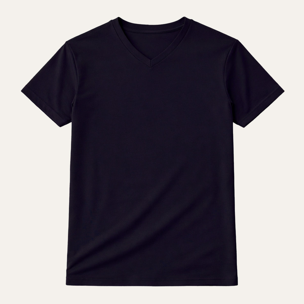 Leo | Men's V Neck Slim Fit Cotton T-Shirt
