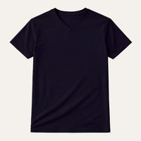 Leo | Men's V Neck Slim Fit Cotton T-Shirt