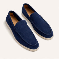 Neil | Men's Suede Loafers with Rubber Sole