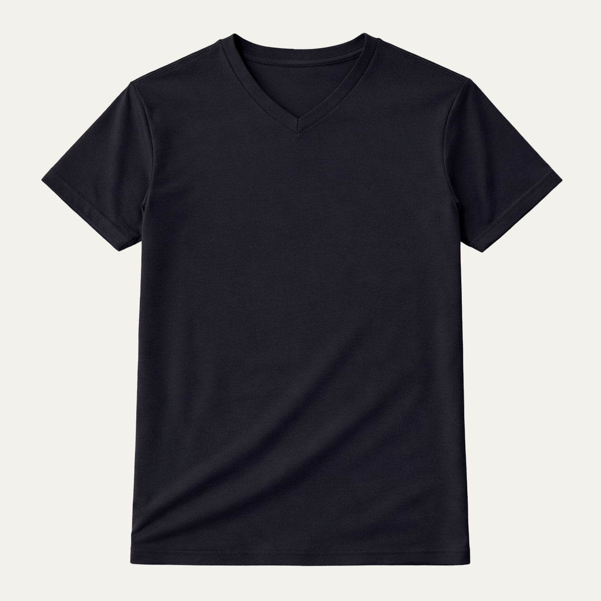 Leo | Men's V Neck Slim Fit Cotton T-Shirt