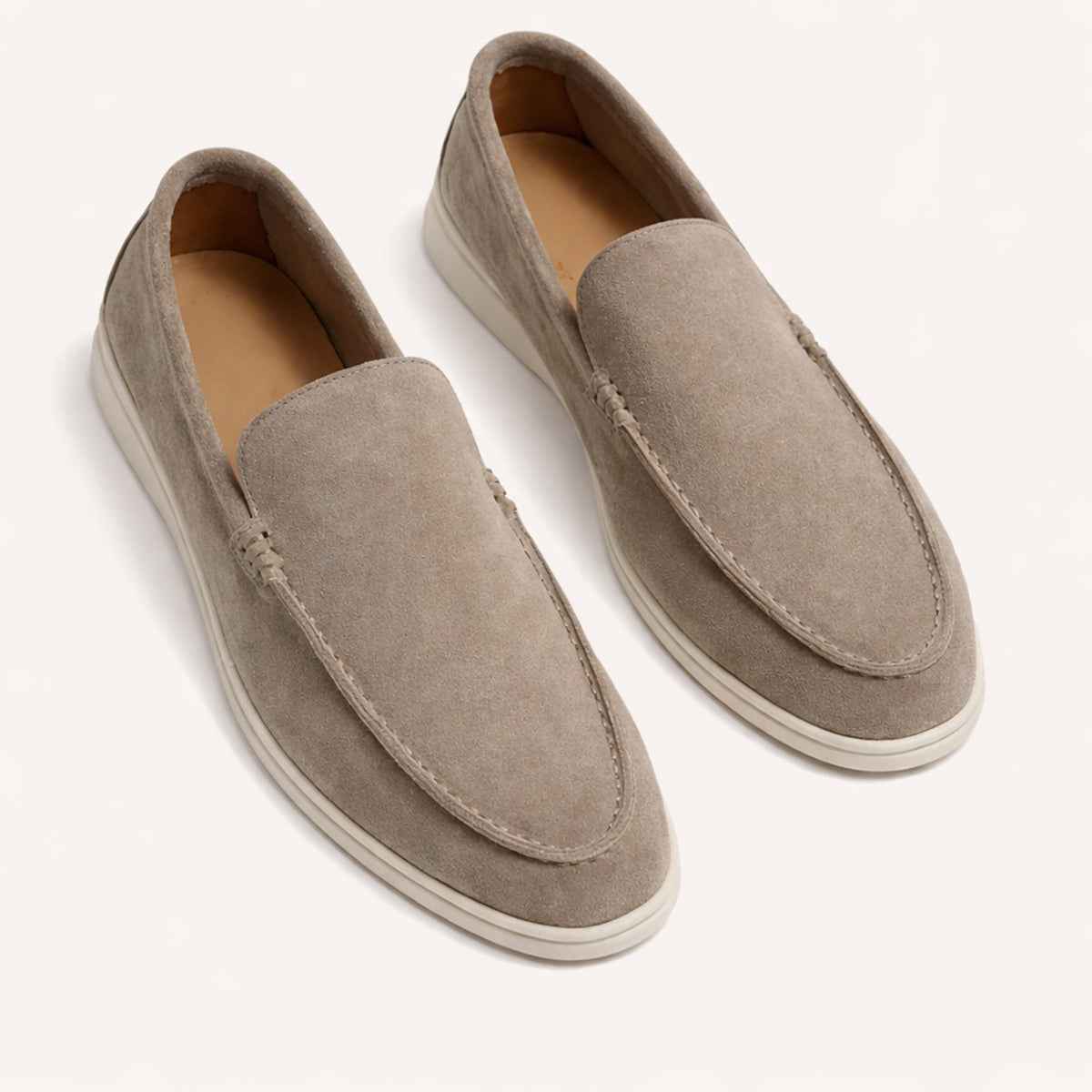 Neil | Men's Suede Loafers with Rubber Sole
