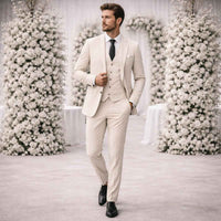 Michael | Slim Fit 3 Piece Formal Business Suit