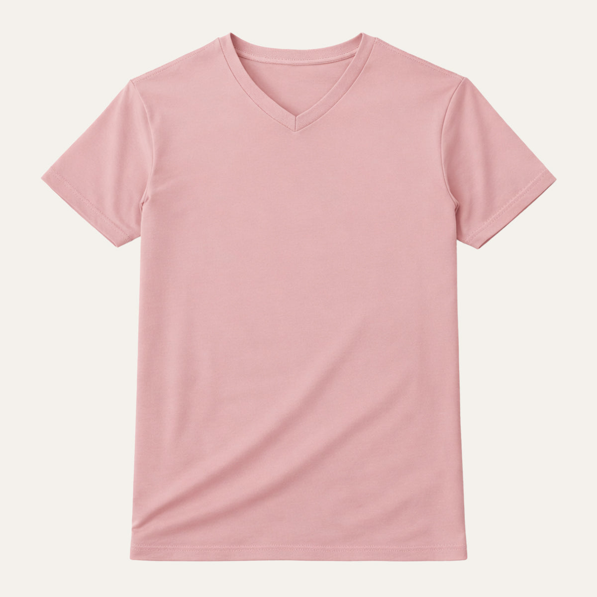Leo | Men's V Neck Slim Fit Cotton T-Shirt