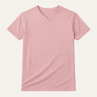 Leo | Men's V Neck Slim Fit Cotton T-Shirt