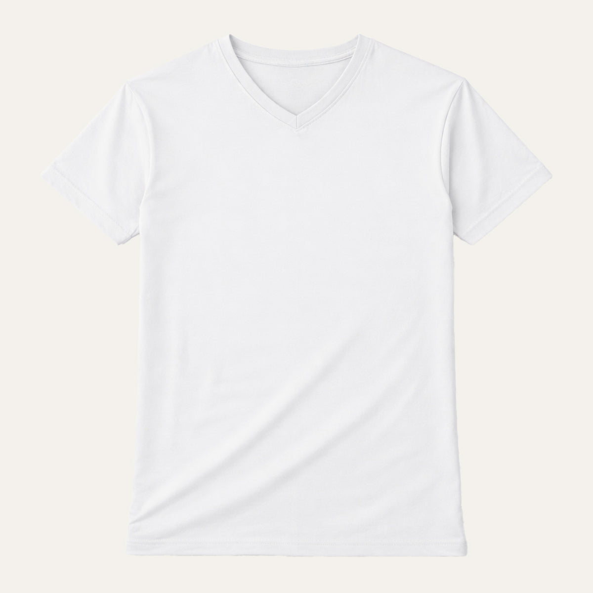 Leo | Men's V Neck Slim Fit Cotton T-Shirt