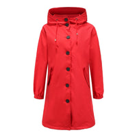 Colombe coat in Red