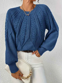 Margaux | Women's Cable Knit Long Sleeve Jumper