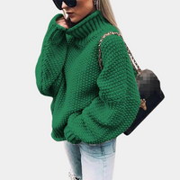 Lettice | Women's Oversized Turtleneck Jumper