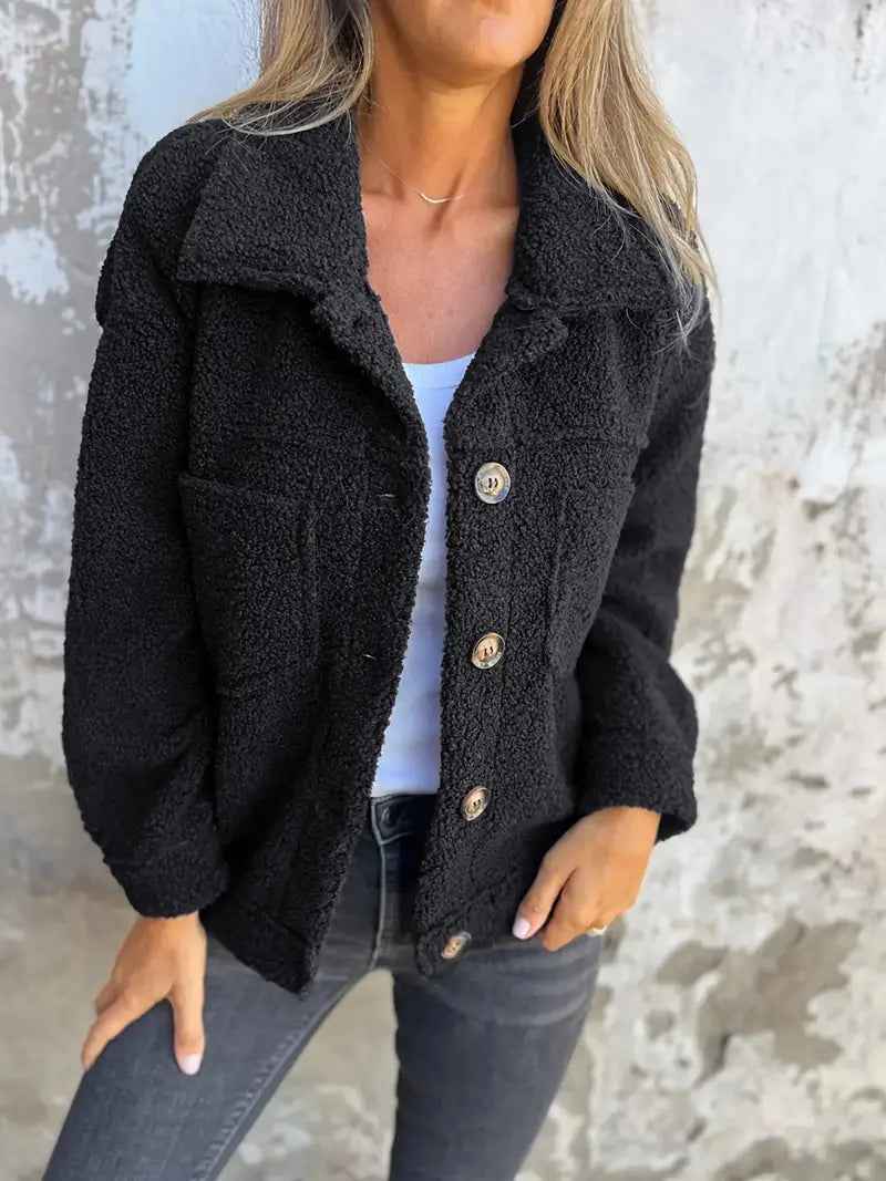 Lilias | Women's Button-Down Relaxed Fit Jacket