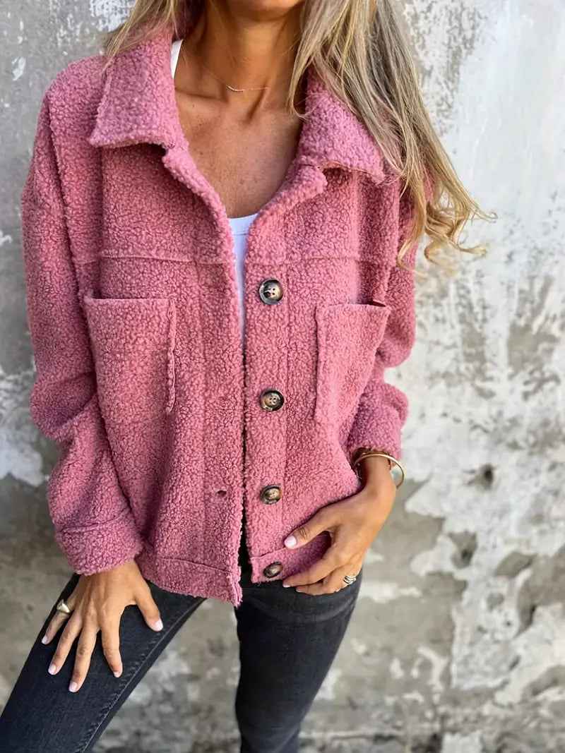 Lilias | Women's Button-Down Relaxed Fit Jacket
