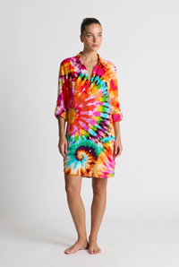 Romilly | Women's Beach Cover Up Tie Dye