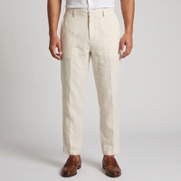 Berkeley | Men's Linen Trousers Cream