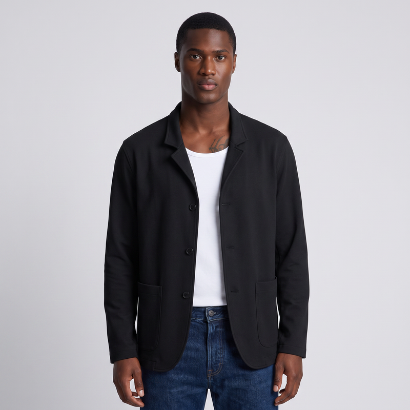 Ludgate | Men's Lightweight Blazer Black
