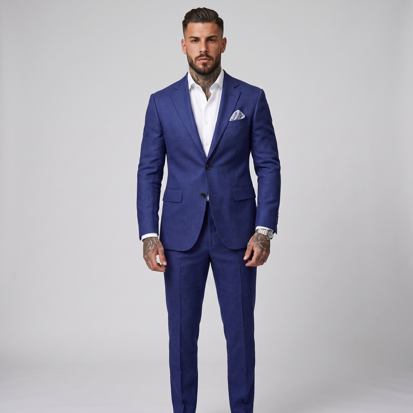 Denver | Men's Casual Linen Two Piece Suit