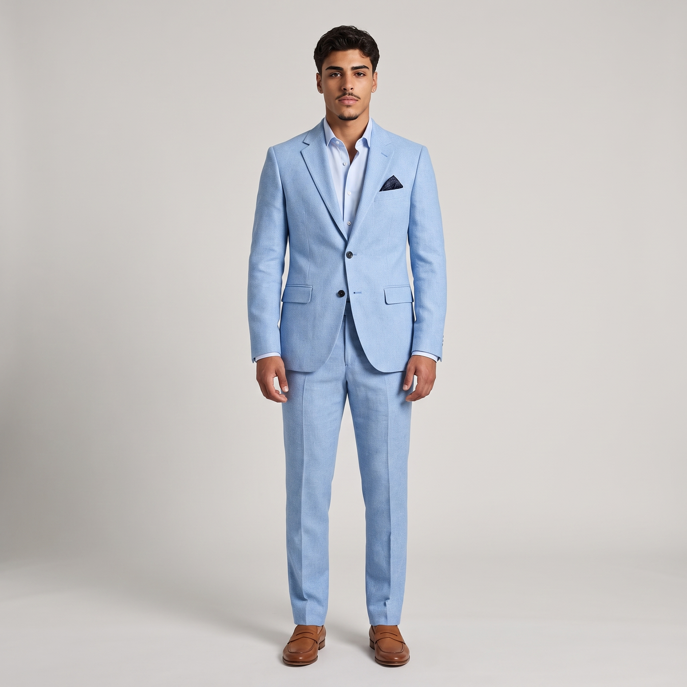 Derek | Men's Casual Linen Two Piece Suit