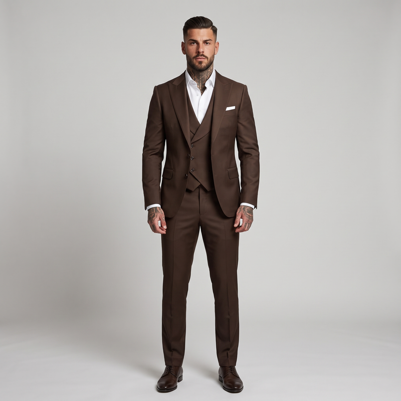 Melvin | Men's Three Piece Luxury Wedding Suit