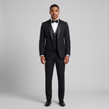 Octavius | Men's Classic 3 Piece Suit Set with Blazer, Gilet and Trousers