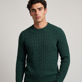 Forrest | Cashmere Merino Wool Cable Knit Jumper