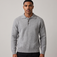 Eric | Men's Tailored Casual Polo Jumper