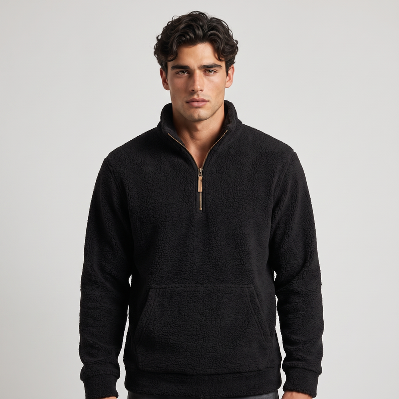 Fergus | Men's Half-Zip Sherpa Pullover