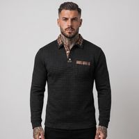 Foster | Men's Waffle Knit Polo Jumper