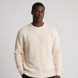 Mateo | Loose Fit Waffle Texture Knit Jumper for Men
