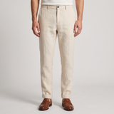Holden | Men's Linen Blend Relaxed Straight-Leg Trousers