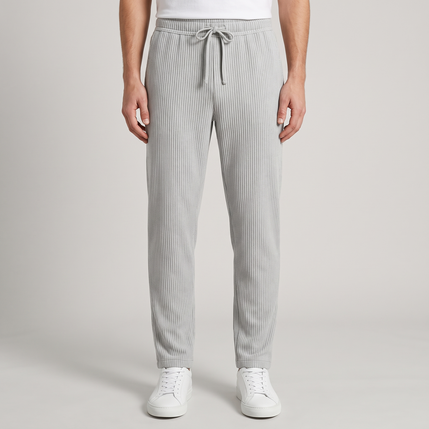 Horace | Men's Ribbed Drawstring Trousers