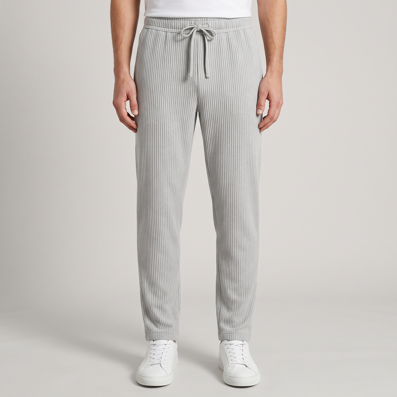 Horace | Men's Ribbed Drawstring Trousers