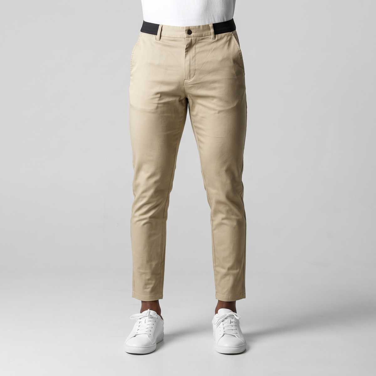 Rutherford | Men's Slim Fit Ankle Length Chino Trousers