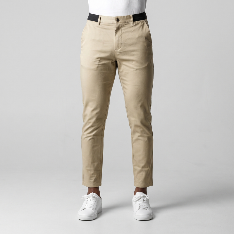Rutherford | Men's Slim Fit Ankle Length Chino Trousers