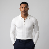 Crosby | Men's Slim Fit Long Sleeve Polo Shirt