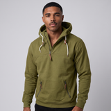 Kipling | Men's Half-Zip Pullover Hoodie with Kangaroo Pocket