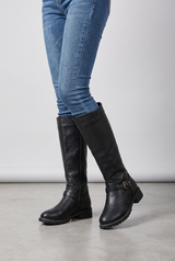 Nadine | Women's Orthopedic Leather Buckle Boots