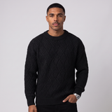 Ravenscroft | Men's Textured Long Sleeve Jumper