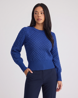 Charlize | Women's Textured Long Sleeve Jumper