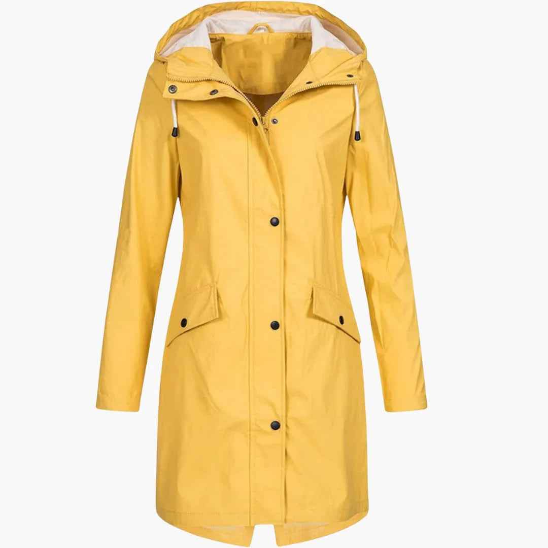 Apollonia | Women's Hooded Longline Parka with Pockets