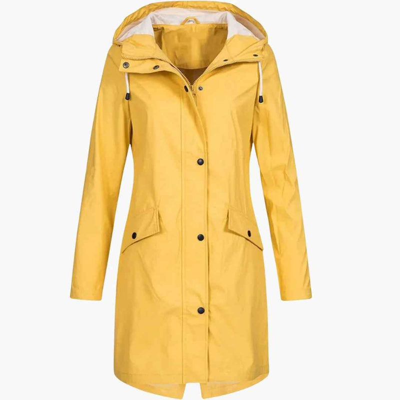 Apollonia | Women's Hooded Longline Parka with Pockets