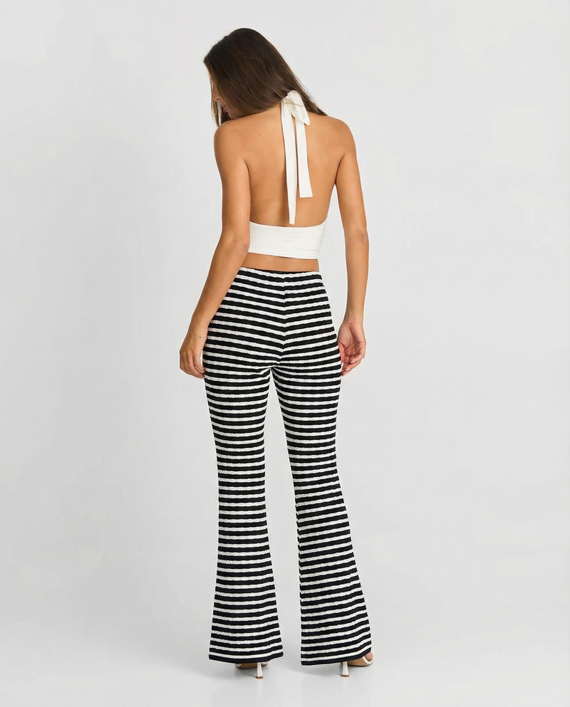 Harriet | striped wide leg pants