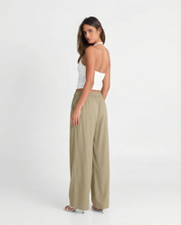 Rebecca | linen wide leg pants