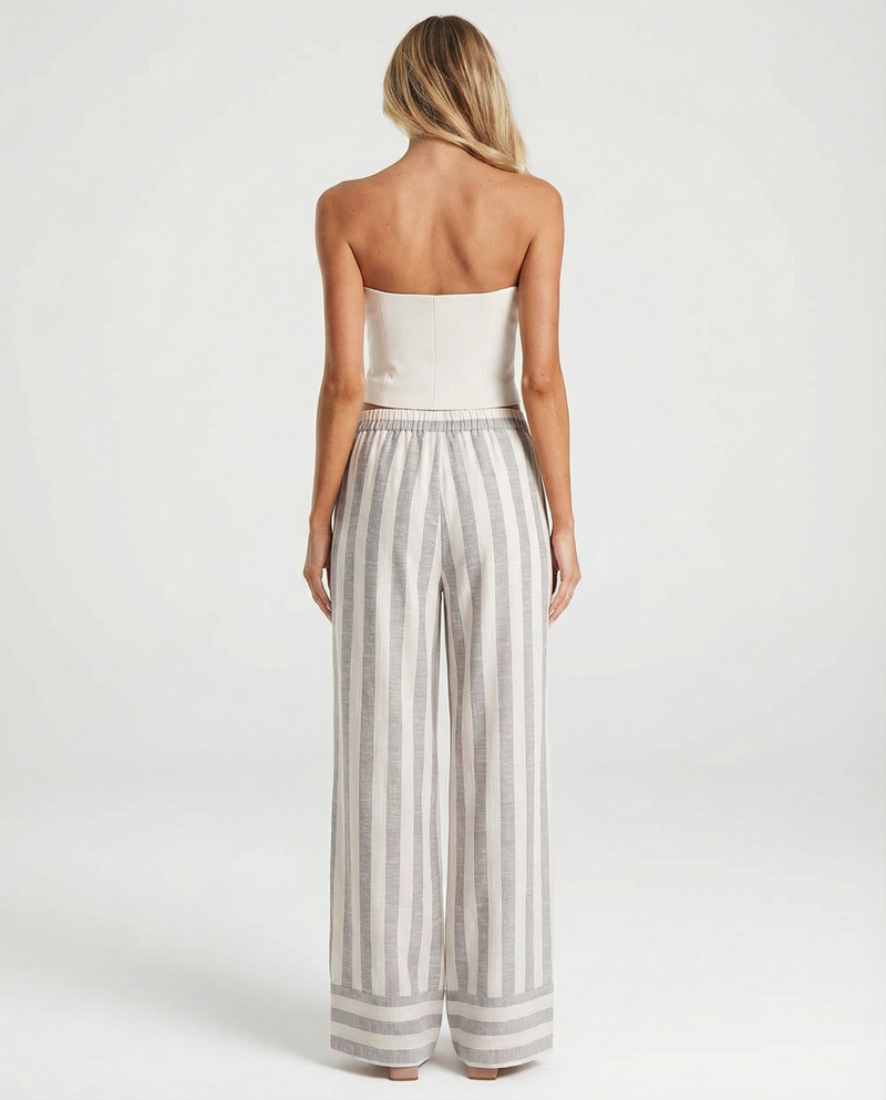Lois | linen wide leg pants