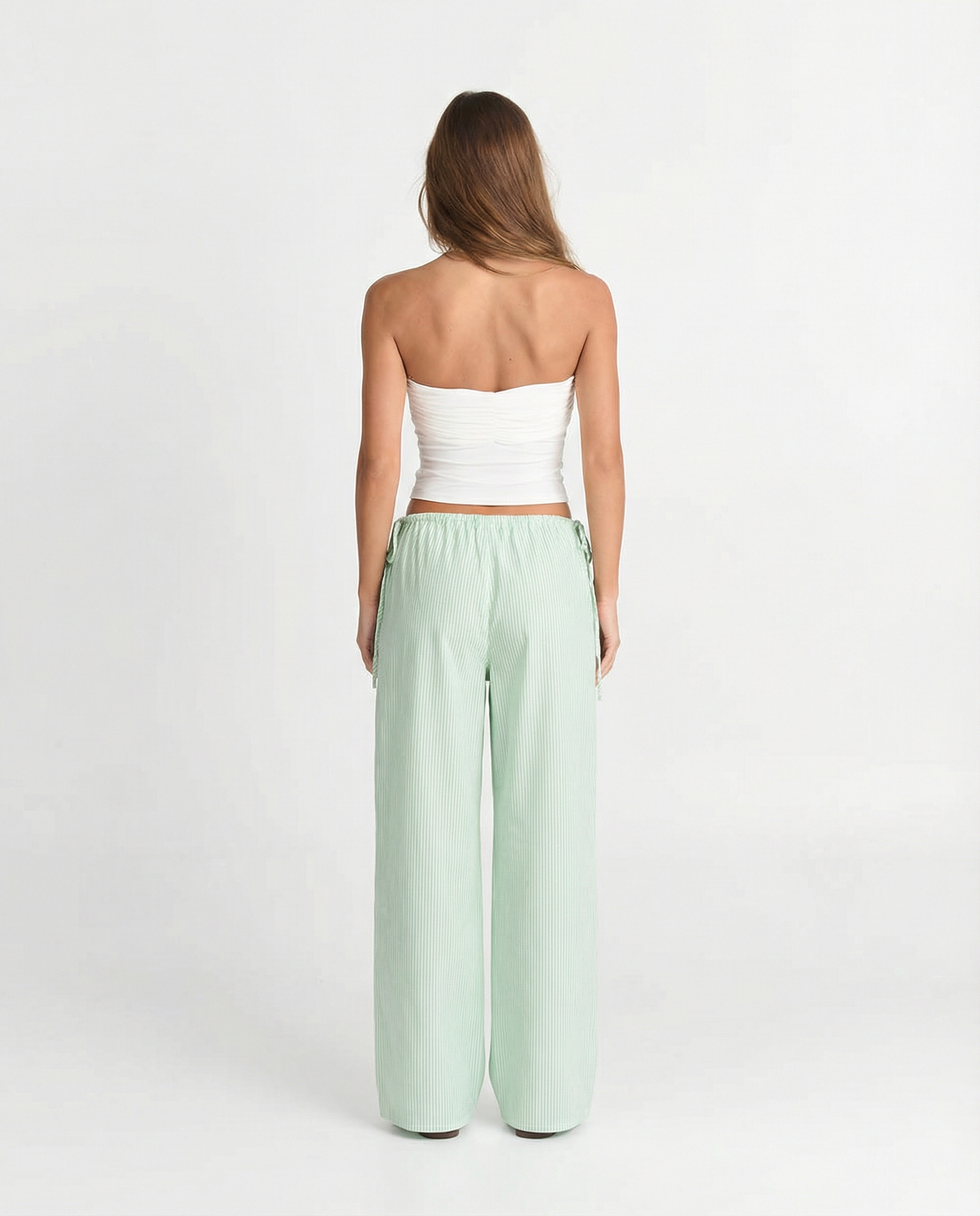 Louisa | linen wide leg pants