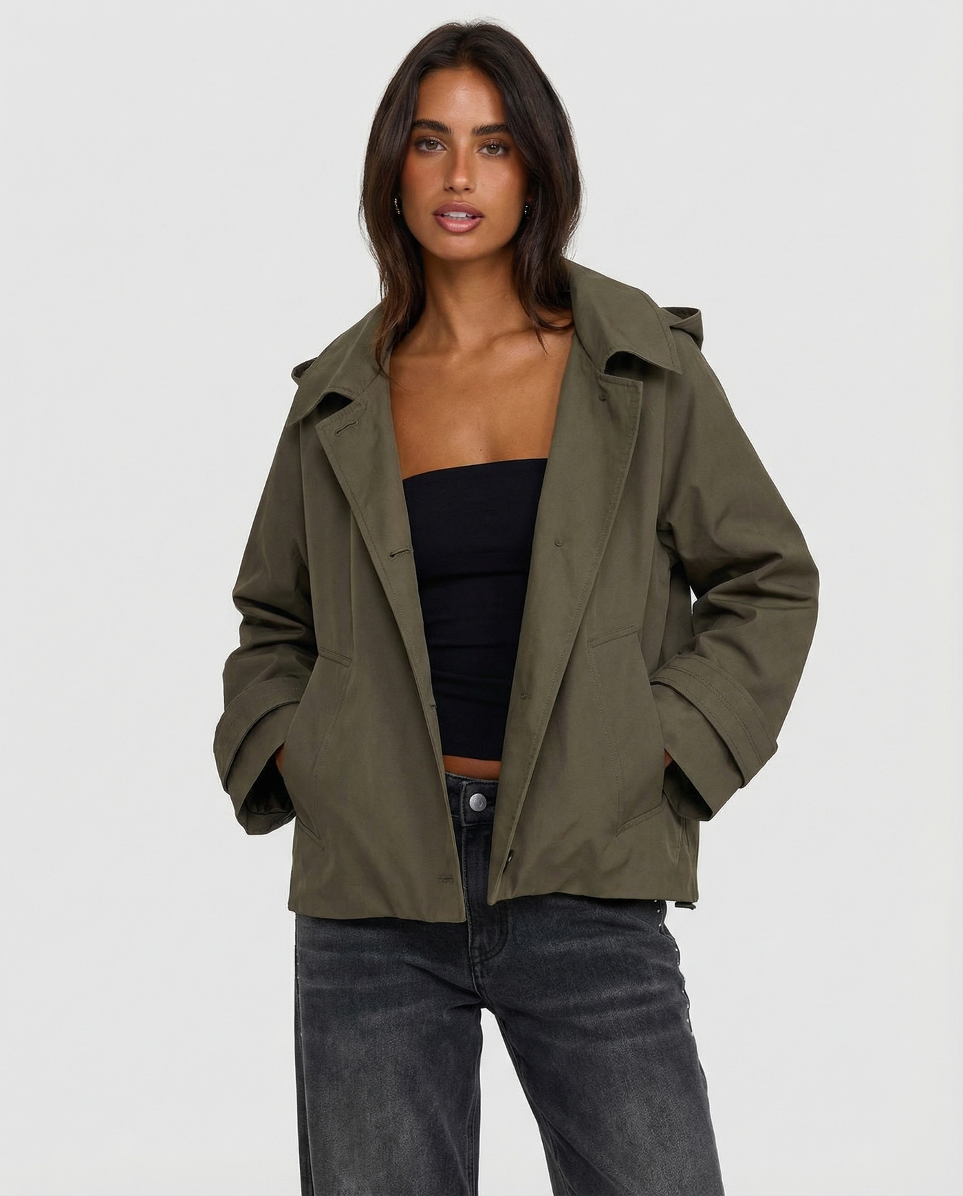 Tallulah | cropped utility jacket