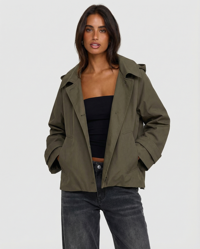 Tallulah | cropped utility jacket