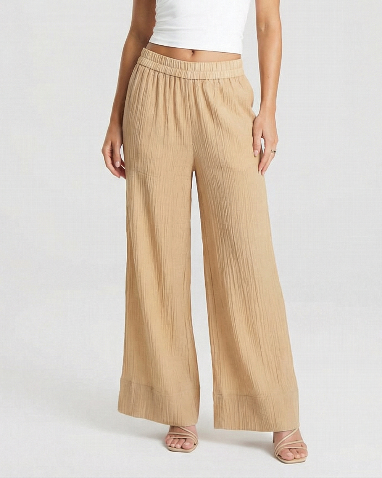 Tamara | linen wide leg pants