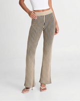 Mollie | striped wide leg pants