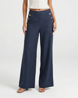 Primrose | linen wide leg pants