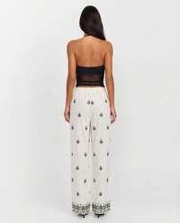 Hazel | linen wide leg pants