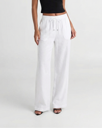 Millie | linen wide leg pants