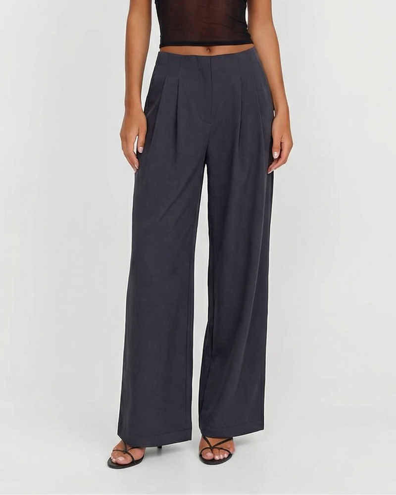 Maddison | linen wide leg pants